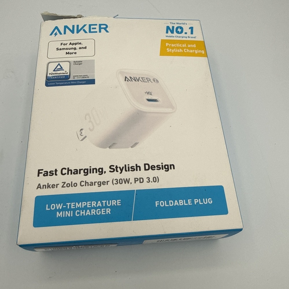Anker 32W USB C Charger, 2 Port Compact Charger